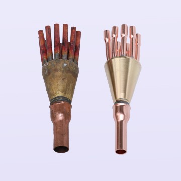 N9511X双轴磁力滚抛机，处理效果